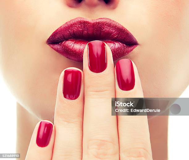 Luxury Fashion Style Manicure Nail Cosmetics And Makeup Stock Photo - Download Image Now
