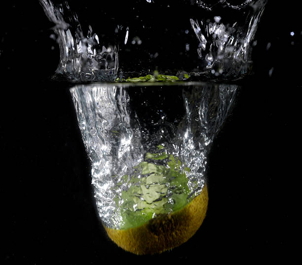 fresh fruit in water