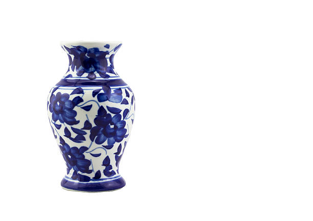 istock blue ceramic porcelain vase on isolated white background 531693073