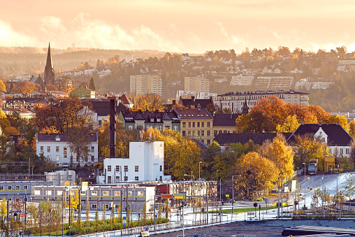 La mañana de Oslo, Noruega photo