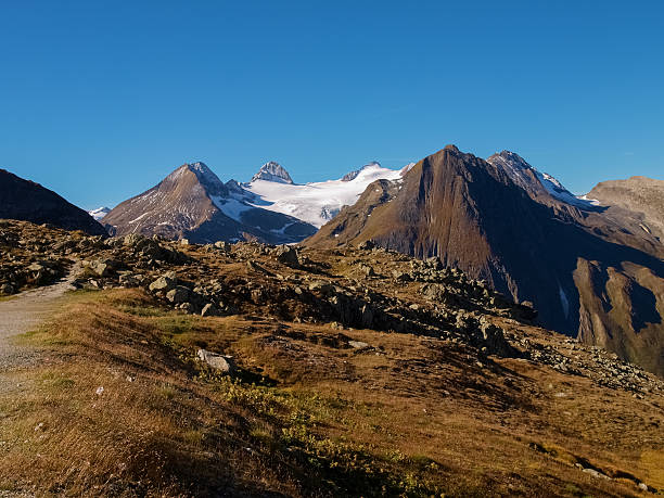 istock Swiss Alps, View from Nufenen pass 531695135