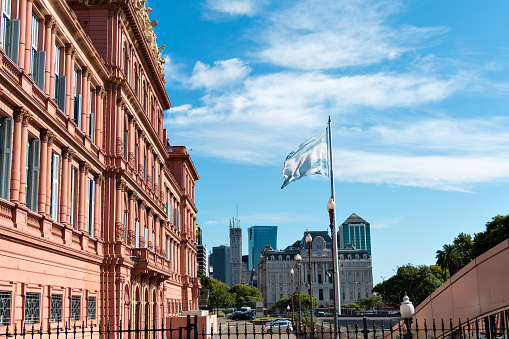 Casa Rosada (Pink house)seat of government of Argentina, Buenos Aires Argentina
