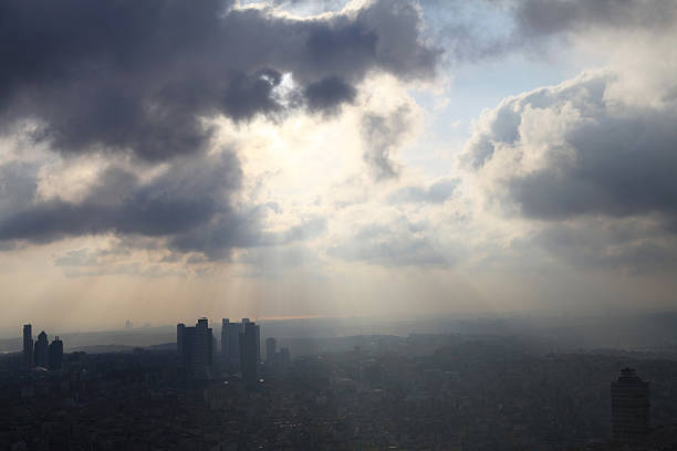 istock Dark skies city silhouette 531698239