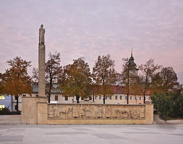 Liberation memorial in Prievidza. Slovakia