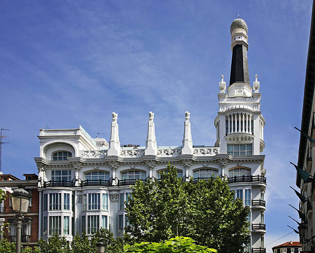 Santa Ana square in Madrid. Spain