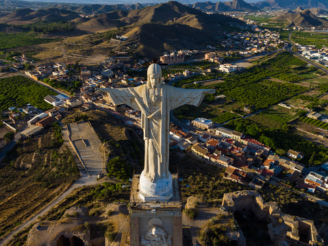 Christ Statue on Monteagudo -- Murcia, Spain