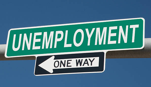 istock Unemployment/one way sign 531702886