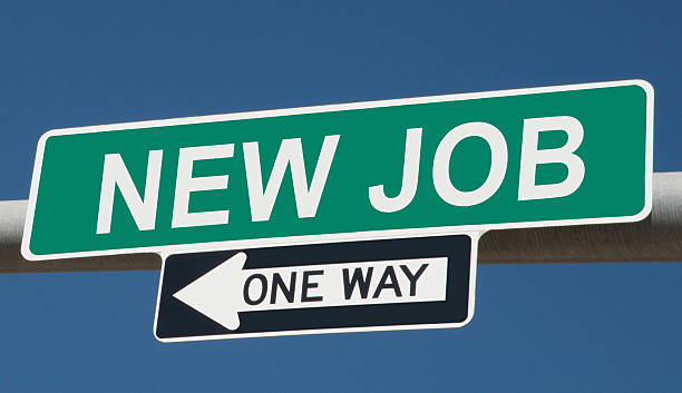 istock New job/one way sign 531702928