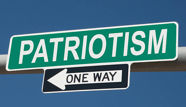 istock Patriotism/one way sign 531702942