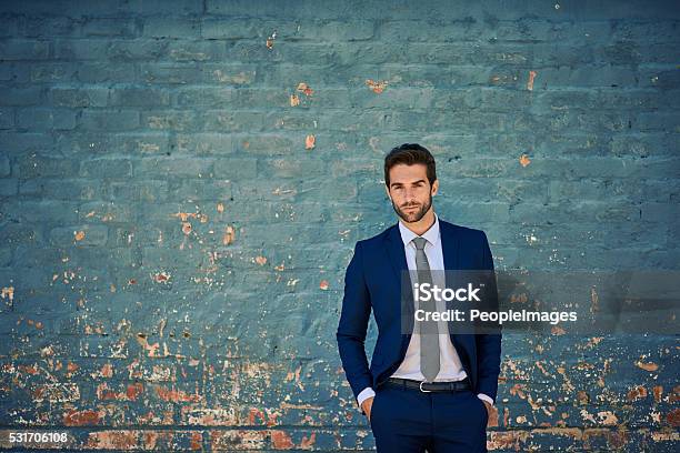 Hes Ready For Success Stock Photo - Download Image Now - Men, Suit, Handsome People