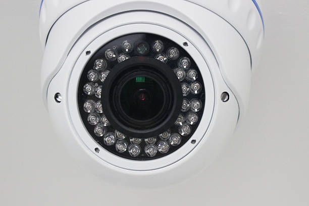 kamera bezpieczeństwa - security camera dome security system security zdjęcia i obrazy z banku zdjęć