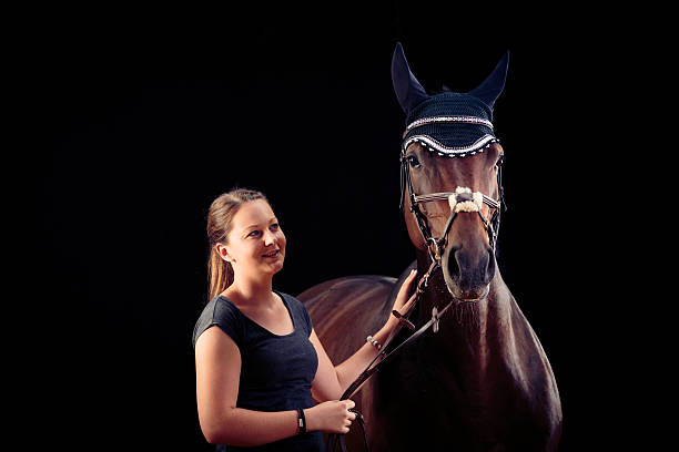 istock Woman With Her Horse 531709106