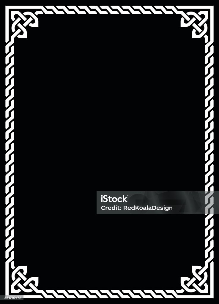 Celtic Rope Rectangle Celtic Knot Rectangle Celtic Knots Rectangle Svg Etsy