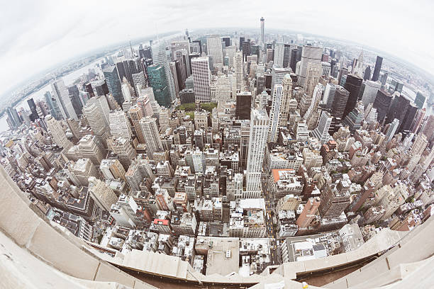 istock New York Aerial View on a Cloudy Day 531712421