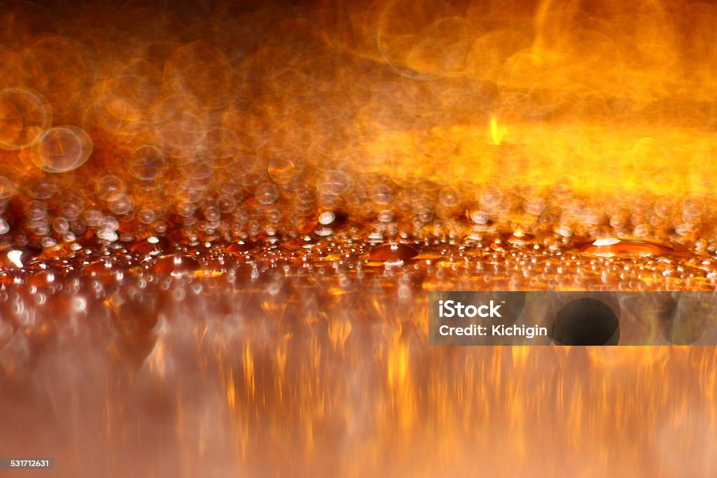 orange golden background blur bokeh texture drops 2015 Stock Photo