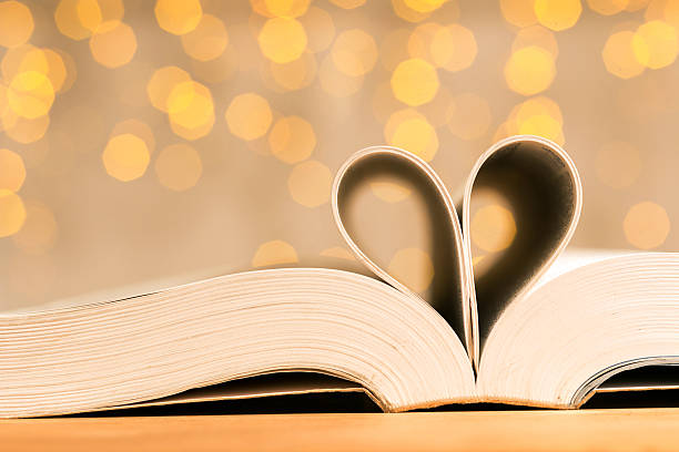 istock book page curved heart with flares 531713267
