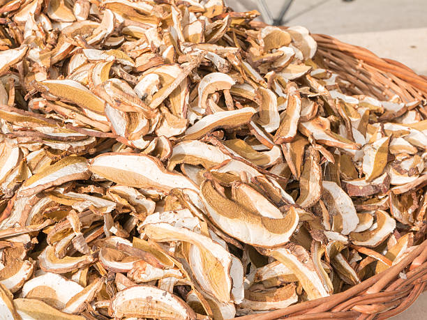 istock dried porcini mushrooms in wicker bowl 531713451