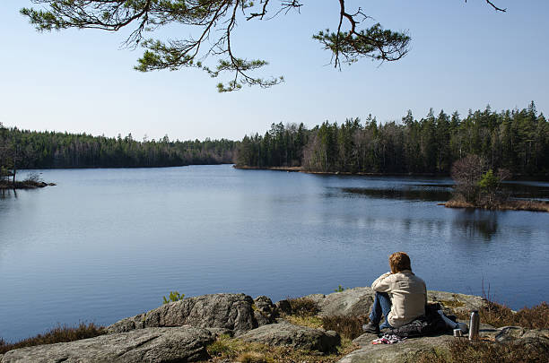 istock Sitting by the lake 531715723