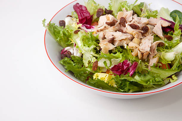 istock Chicken salad with tomatoes and raisin 531715761