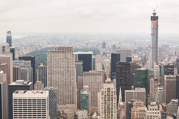 istock New York Aerial View on a Cloudy Day 531716159