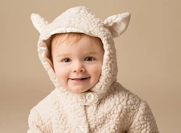 Photo of Baby Dressed as Lamb