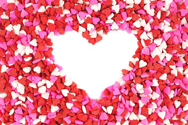 istock Valentines Day candy heart outline 531721683