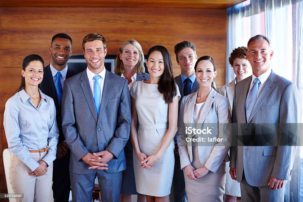 They are the best in their field Portrait of a diverse group of businesspeople in the office Team Photo Stock Photo