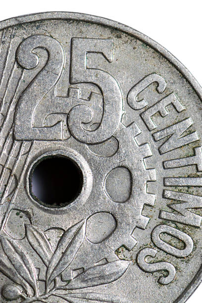 istock Spanish 25 cent coin of 1934 531722091