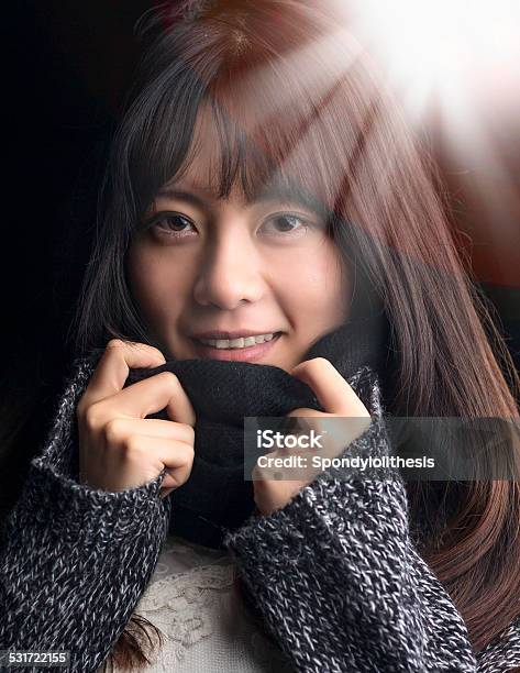 Smiling Beautiful Woman Stock Photo - Download Image Now - Beauty, Chinese Ethnicity, Front View