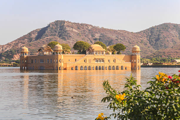 Jal Mahal in Jaipur Jal Mahal in Jaipur, The Water Palace in Man Sagar Lake, Rajasthan, India lake palace stock pictures, royalty-free photos & images
