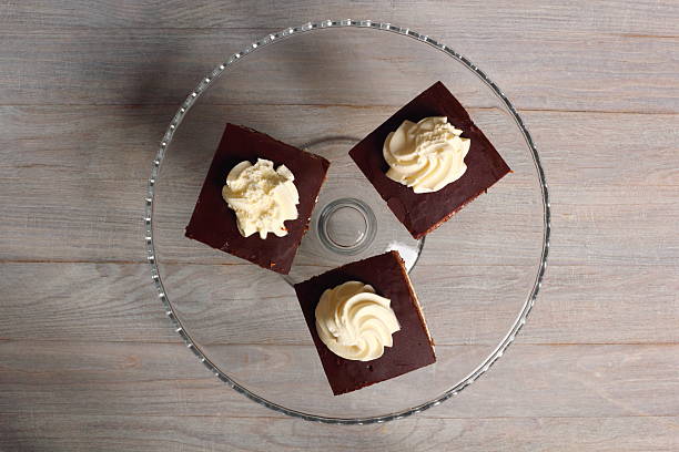 istock Cream Pie. Chocolate Sponge Cake filled with whipped cream. 531733823