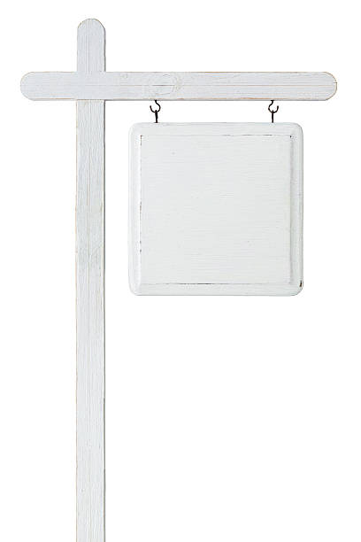 istock Old weathered wooden sign board. 531733913