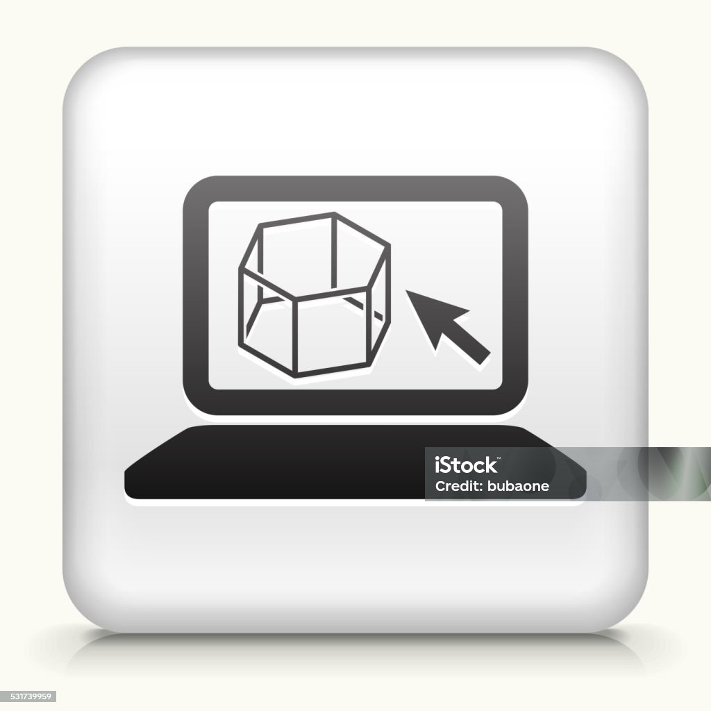 Program Button Vector Square Button With Construction Program Royalty Free Vector Art Stock ...