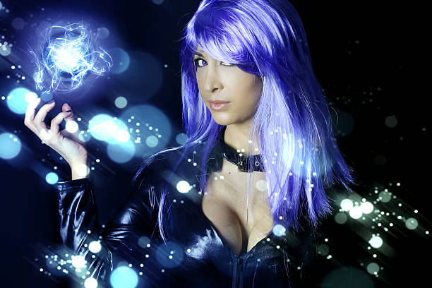 istock powerful woman with blue hair 531756461