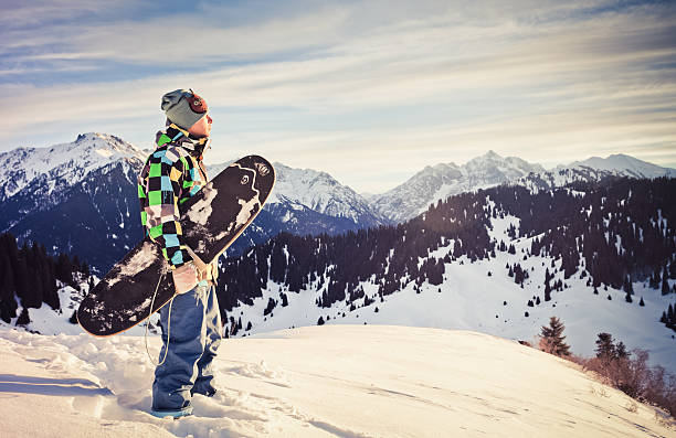 istock snowboard in swiss mountain 531756479