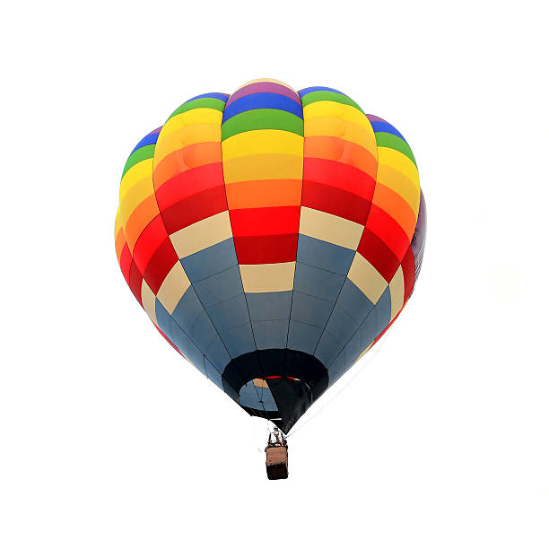 istock Hot air balloon isolated white background 531756625