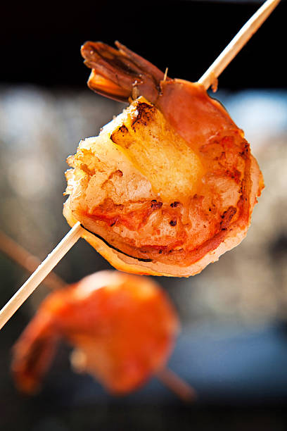 istock Roasted Shrimps on stick 531759553