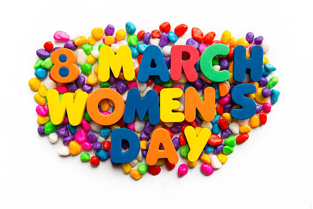 istock 8 march women's day word in colorful stone 531760161