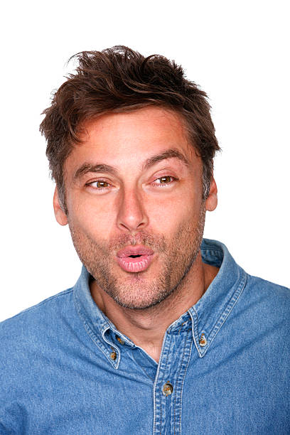 istock Portrait of man showing surprise. 531772916