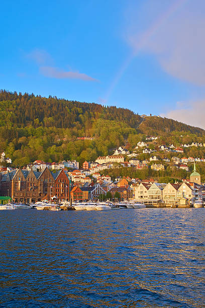 istock Bergen afternoon with rainbow 531773422