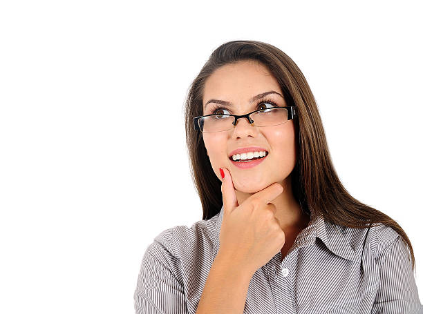 istock Isolated business woman 531773589