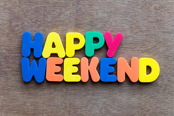 istock happy weekend words in wood background 531774709