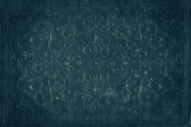 Elegant antique ornamental background in blue