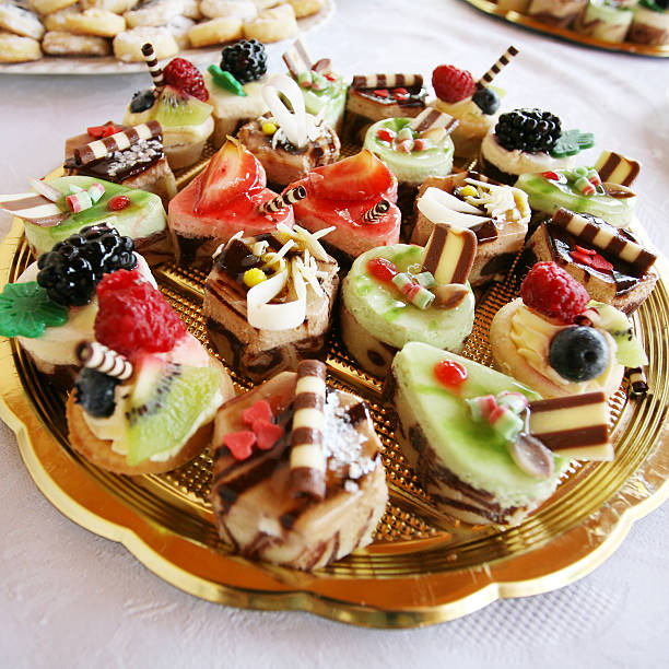 istock lovely collection of wedding cupcakes on the table 531778034