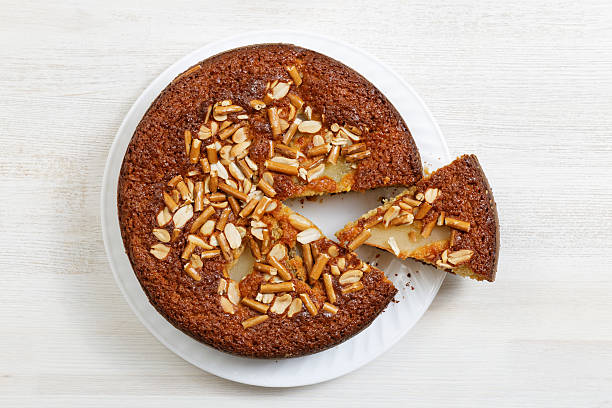 istock Closeup homemade pie with a piece cut off 531782428