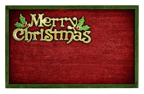 istock Merry Christmas text design on the board 531782446