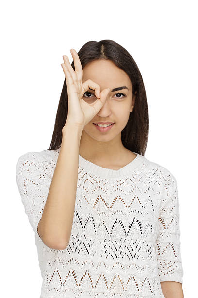 istock Happy Young Woman Isolated On White Background 531790766