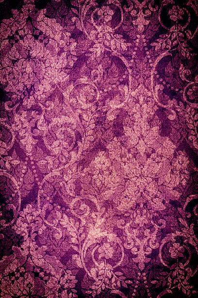 istock Purple Floral Abtract Background 531796314