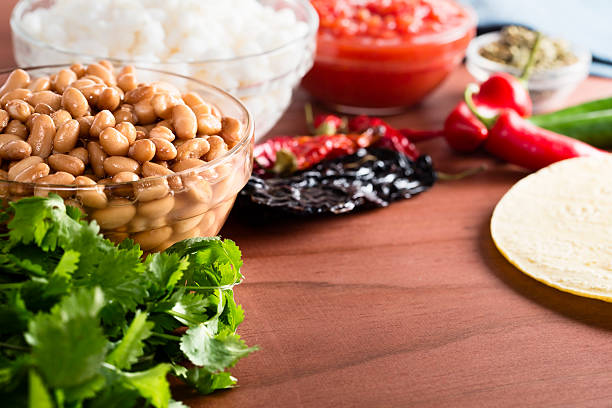 Pinto Beans and Cilantro Horizontal