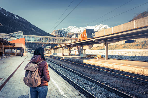 istock Traveling by train at the Alpine Railroad. 531800000